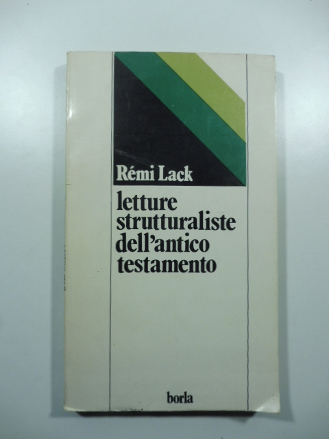 Letture strutturaliste dell'antico testamento